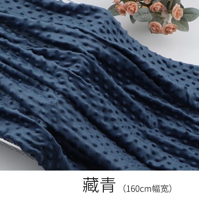 0.5м /1м Супермягкий Вельвет Бин Шорсткий Плюш Ткань Для Детского Одеяла, Постельного Белья, Плюшевых Кукол, Ткани для Рукоделия DIY TJ7286