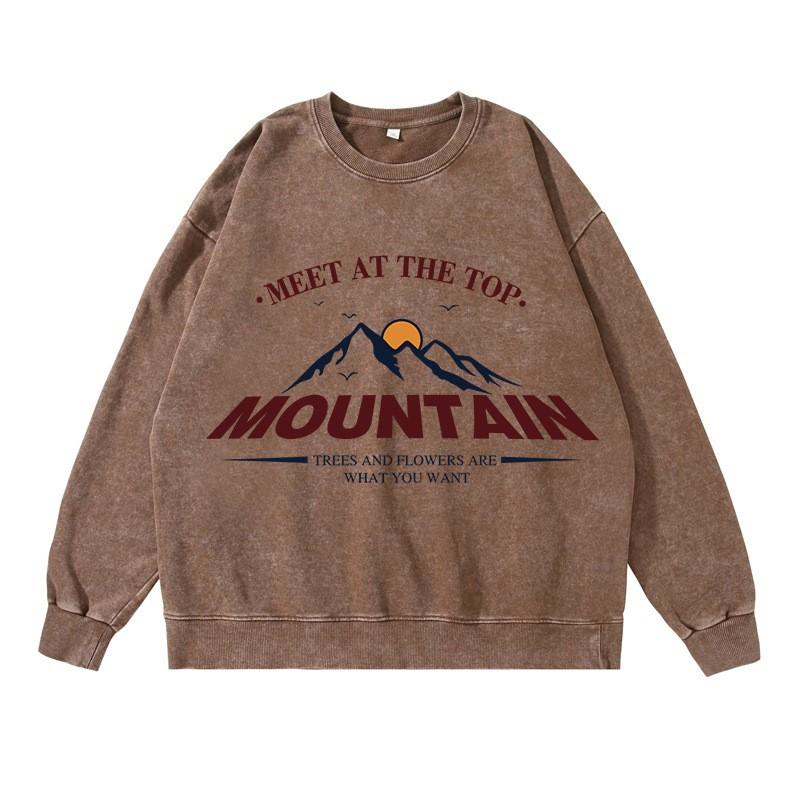 Vintage Sweatshirts Male Washed Cotton Sportswear Spring Autumn Pullovers Casual Hoodie Hip Hop Streetwers