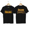 Настольный_Удивительные футболки Мужская амортизационная подвеска Ohlins Автомобиль Мотоцикл Спорт Гоночная футболка Лето Повседневная Оверсайз Мужская с коротким рукавом