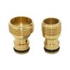 1pc Brass 1/2" 3/4“ 1 Inch Thread Quick Connector Garden Irrigation Connector Faucet Nozzle Adapter Water Gun Joints