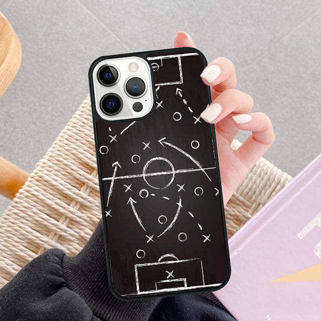 Чехол для телефона «Тактика футбола» для iPhone 17 Air 13 12 14 15 16 Чехол для Apple Pro Max Plus
