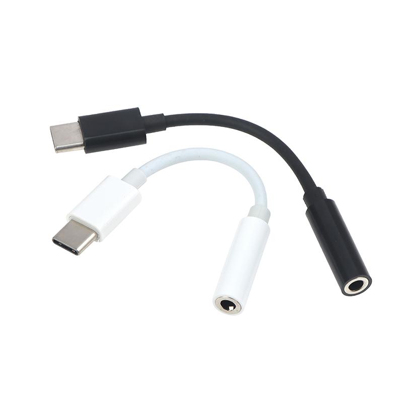 Адаптер для наушников с разъемом Aux от Type-C до 3,5 мм, аудиоразветвитель, конвертер для наушников