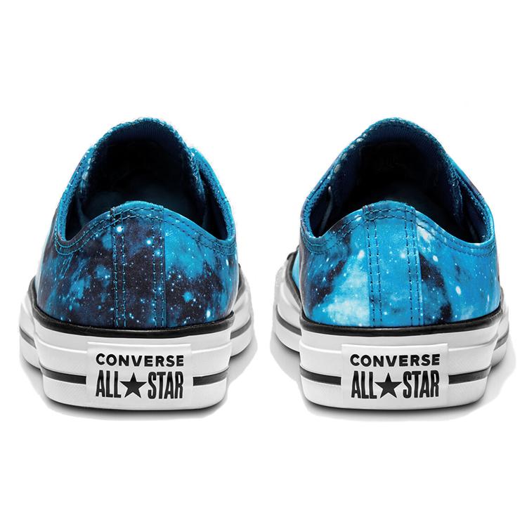 Converse Кеды Chuck Taylor All Star Miss Galaxy Низкие Холщовые Сине-Черные Женские 565211F