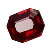 Authentic Red Ruby 8.63 Ct Natural Emerald Shape CERTIFIED Loose Gemstone S-0253