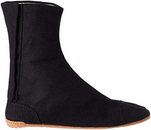 RIKIO Туфли Ninja Tabi с низким верхом и амортизацией! Черный Джикатаби (24,5 см Япония / 7,5 США Женщины / 6,5 США Мужчины)