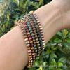 Этнический Бохо Африканский Браслет из Сосновых Бусин - Ювелирные Изделия в Винтажном Стиле