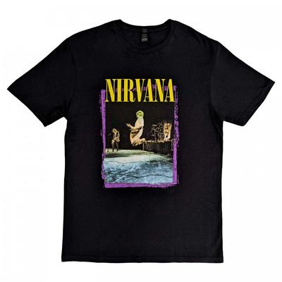 Nirvana Футболка унисекс для взрослых с прыжками со сцены