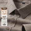 Мужская рубашка Lords с длинным рукавом, washable (стираемая), из смесовой шерсти, в стиле business casual