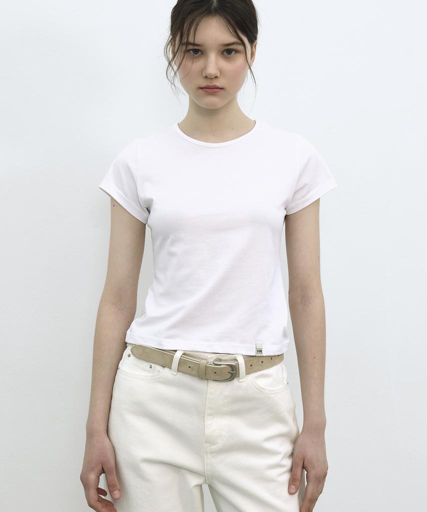 SO IR Crop T-Shirt - White