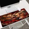 Love And Horror Doll Pattern   Mouse pad Office Desk Mat, Gaming Mouse Pad Mousepad, keyboard pad,Heavy-Duty Non-Slip Rubber Backing, Gift