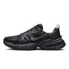 Nike Кроссовки для бега V2K Run с амортизацией, износостойкие, низкие, унисекс, черные с синим FD0736-001(Команда80-)