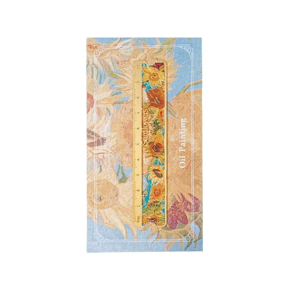 Apricot Leaf Metal Ruler Bookmarks Maple Leaf Pagination Mark Book Marking  Reading Accessory