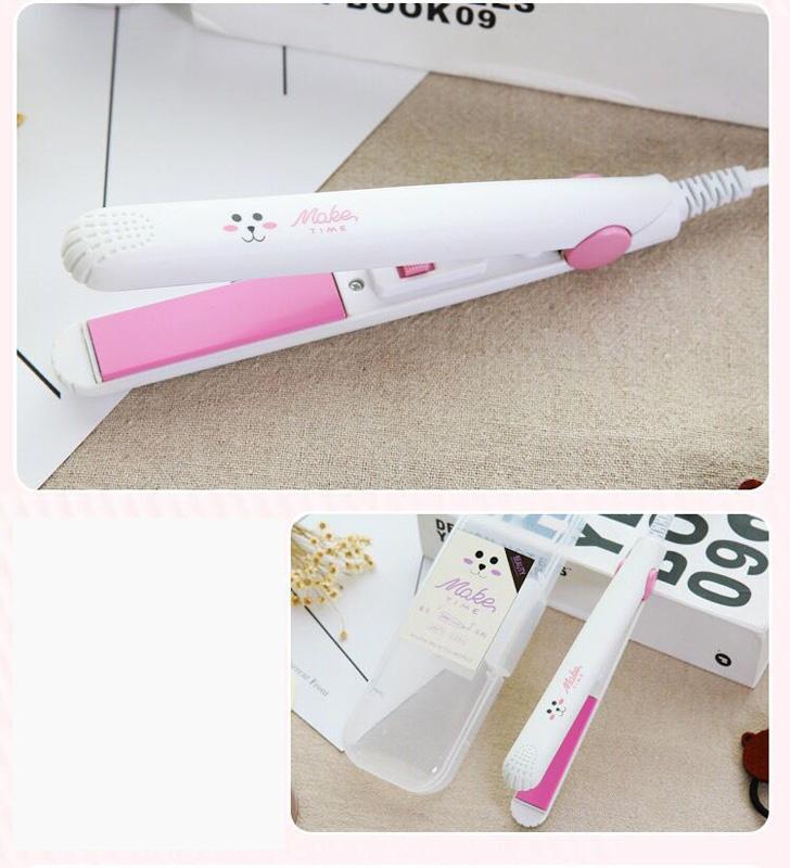 2023 Popular Curling Iron Ceramic Straightening Styling Tools Curler Flat Iron Mini Hair Straightener