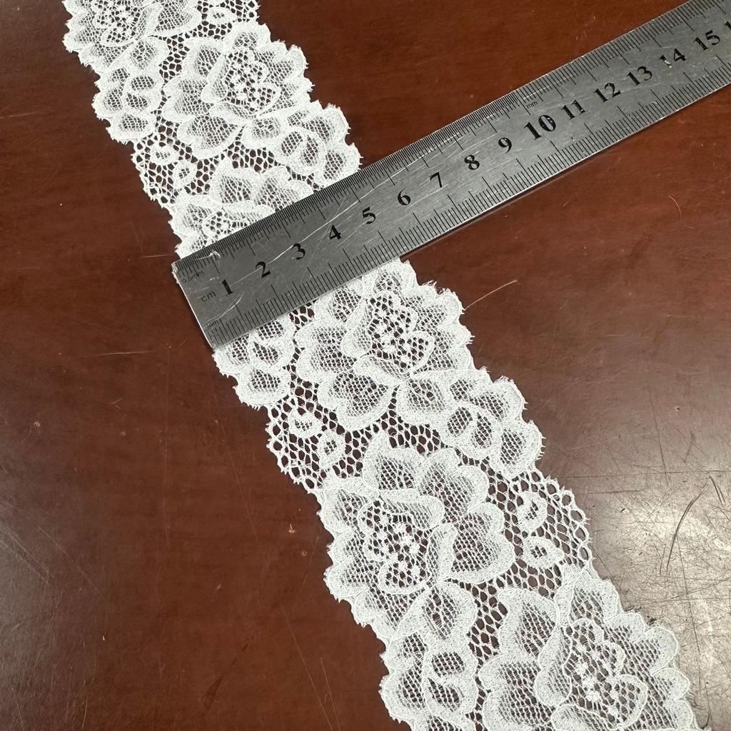 Элегантное многоцветное эластичное кружево, кружево, ажурная занавеска, декоративное кружевное белье, свадебная одежда, аксессуары из лент, рукоделие, изготовление лент