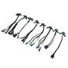 8 шт. EIS ELV Test Line Detection Cable Diagnostics Замена диагностических инструментов для Benz W204 W212 W221 W164