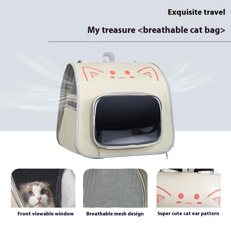 Товары для животных, походы с кошками, складной рюкзак большой емкости для путешествий, переносной, переносной, дышащий, школьный рюкзак