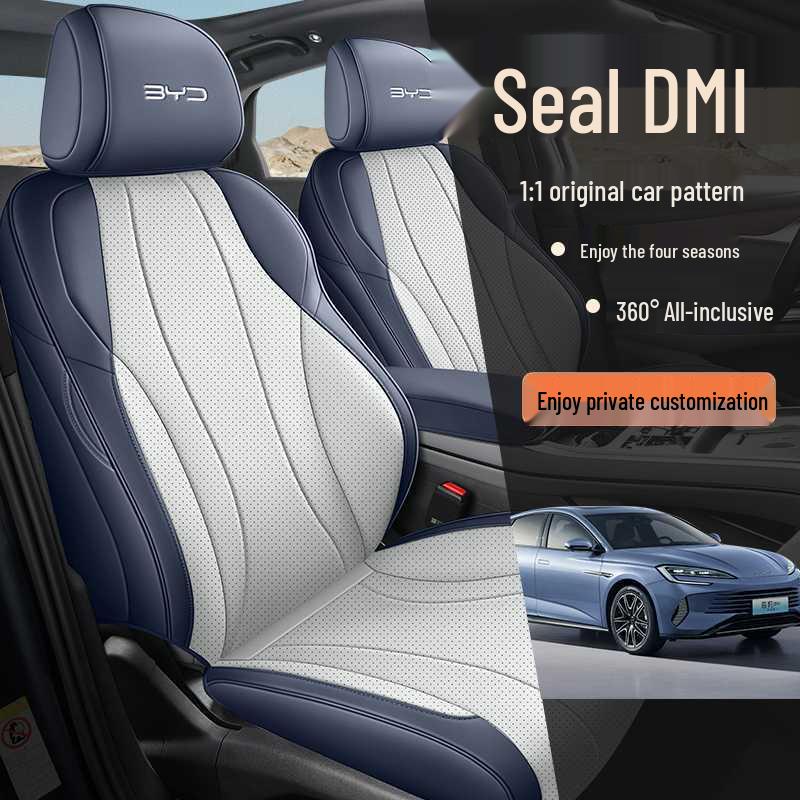 BYD Seal DMI Leather Seat Covers: Universal, Full Coverage & All-Season