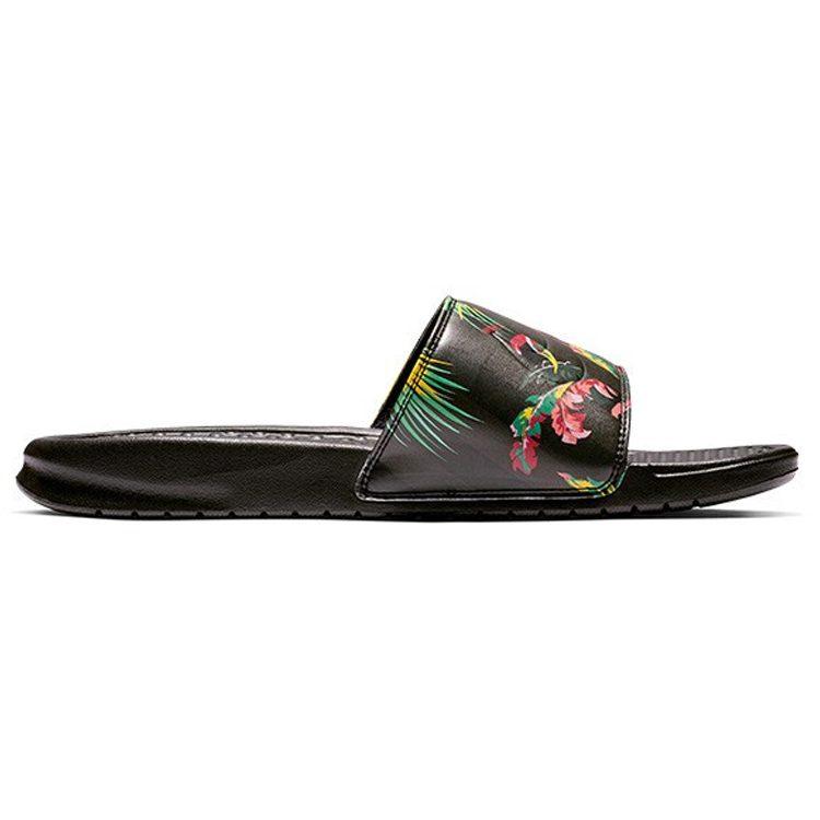 Nike Шлепанцы Benassi Jdi Print 'Black Tropical' 631261-023