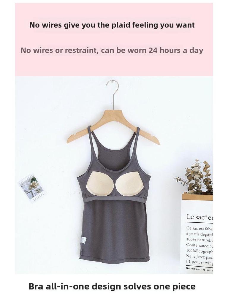 Женская стеганая майка: Бюстгальтер без стали, утягивающий дизайн, красивая спинка