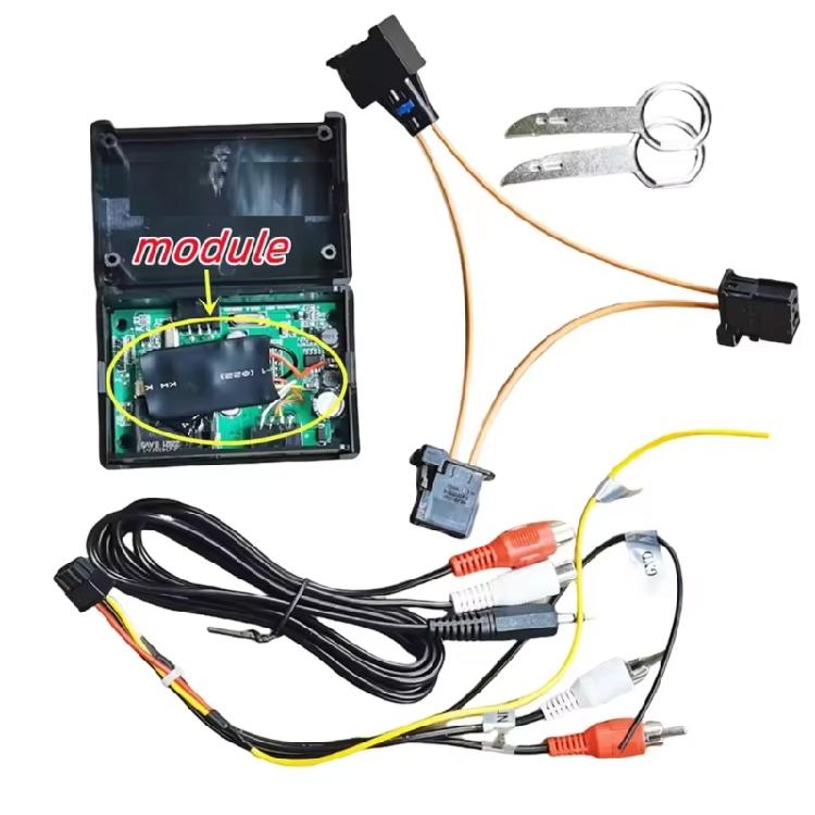 Беспроводной адаптер-приемник-усилитель звука для A6L A8L 2005-2009 с портом AUX и переключением нескольких источников