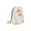Gucci GG Marmont Mini Bucket Bag White Women Bags 575163-DTDRT-9022