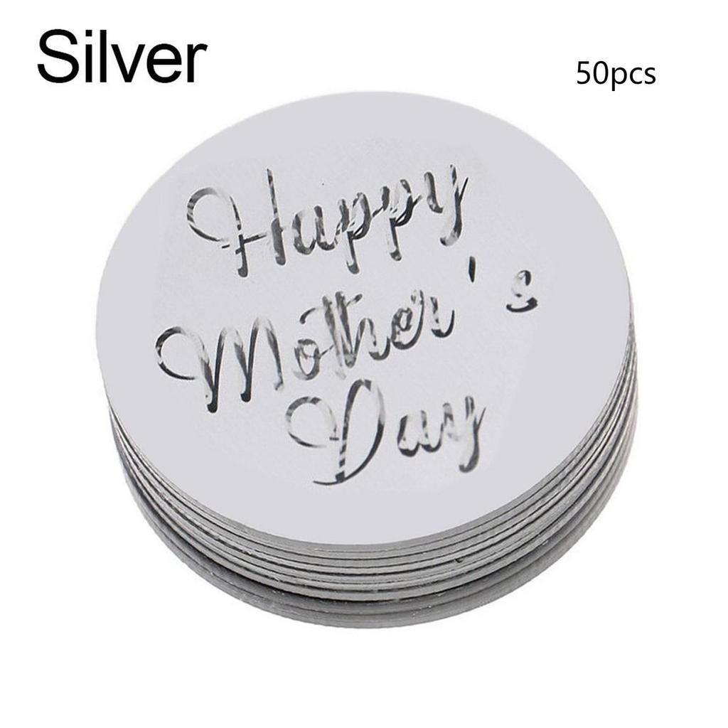 50 шт. Акриловые украшения для кексов «С Днем матери», украшение на торт, украшение на десерт