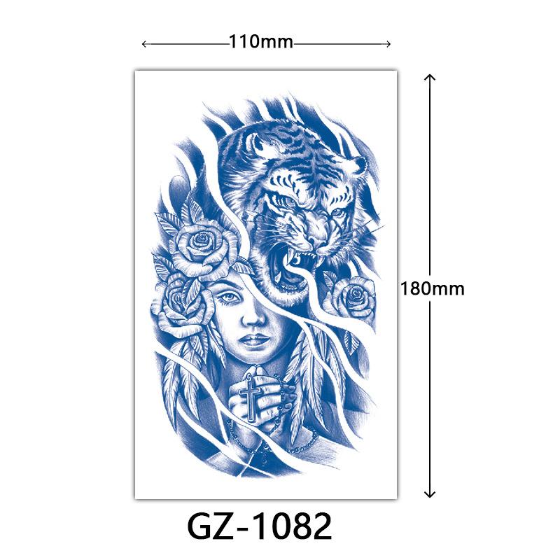 Соковые тату-наклейки, Растительные тату-наклейки, Полуперманентные тату-наклейки с английскими буквами Тату