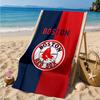 Red Sox Emblem Beach Towel, Super Soft Microfiber, Perfect Gift for Her/Him, Birthday, for Pool, Beach, Travel, Decor Beach Party