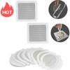 1/20pcs Anti-blocking Filter Screen Sink Sewer Outfall Stopper Floor Drain Sticker Hair Catcher Household Cleaning Products