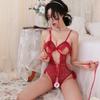 Сексуальное нижнее белье сексуальное полое комбинезон соблазнение ремень перспектива кружева бесплатно пижамы женщины