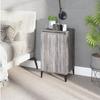 VidaXL Bedside Table Sonoma Grey 40x35x70 Cm Engineered Wood 819656