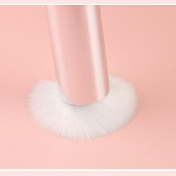 Soft silicone, double headed, facial mask brush, smear type facial mask cleaning mask nasal scrub brush, beauty salon facial mask silicone brush