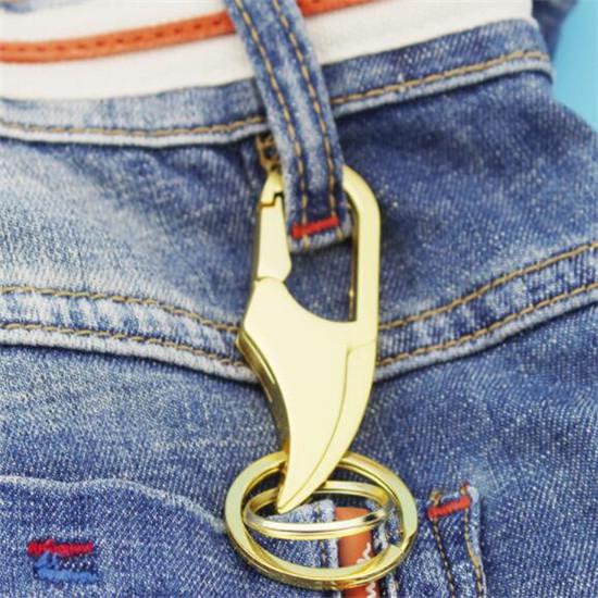 Брелок для ключей автомобильный металлический поясной брелок бизнес креативные подарки для мужчин