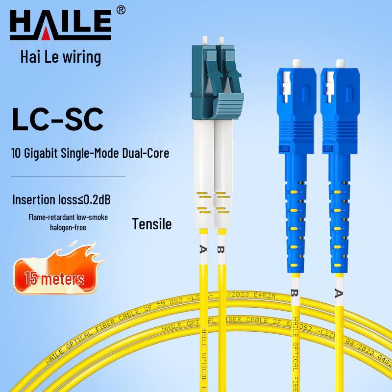 HAILE Single-Mode Fiber Optic Patch Cable
