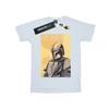 STAR WARS Boys The Mandalorian Art Poster T-Shirt