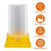 3Pcs Bee Waterers Transparent Visible Bee Drinking Cups Watering Station Beehive Entrance Feeder Beekeeping Equipment