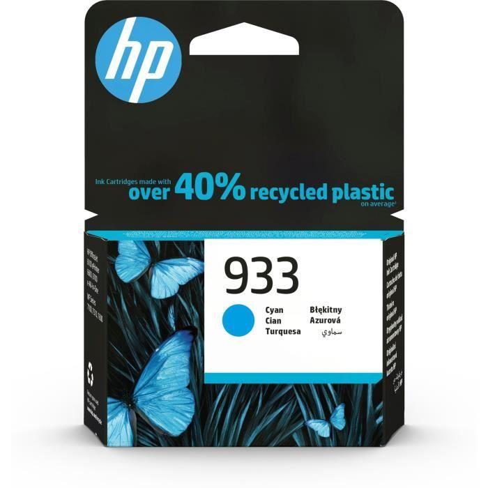 Cartouche d'encre - HP - 933 - Cyan - Compatible avec OfficeJet 6700, 7110, 7610 - 1 unité