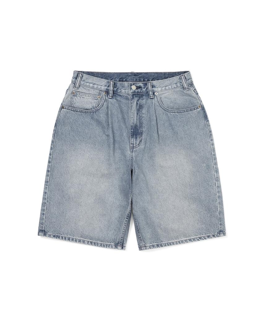 THISISNEVERTHAT Loose Denim Short Washed Blue
