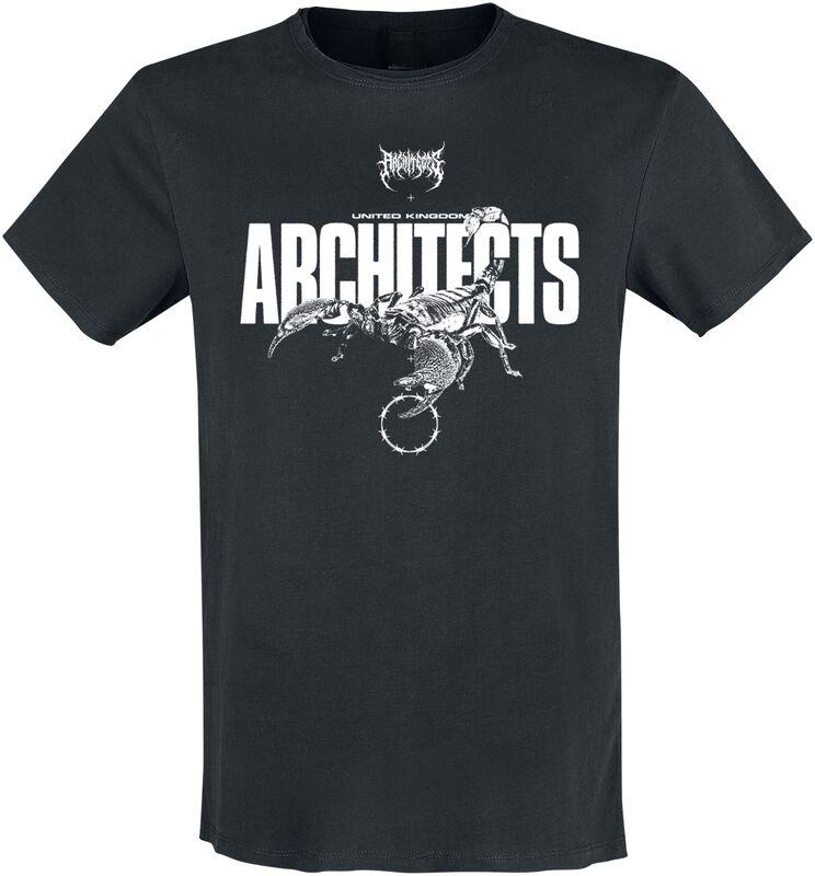 2026 The Sky Reach Up Architects T-Shirt unisex Wounisex Vintage Metal Rock Band Graphic Tee 100% Cotton Summer Streetwear Top