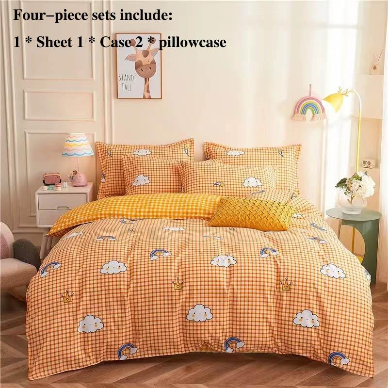 Кровать, состоящая из четырех частей, была с рукавами в комплекте, 1,8 метра, 2 метра, кровать в стиле Qingxianjie, домашнее постельное белье