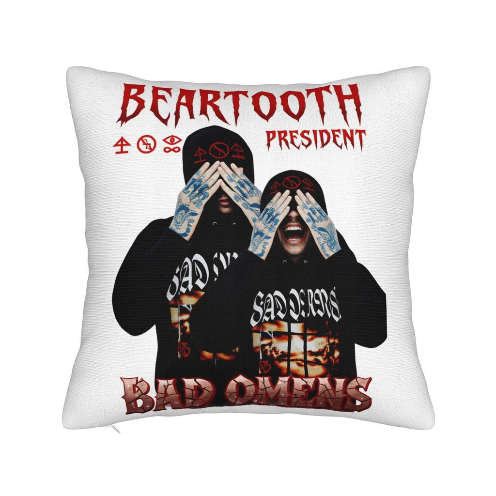 Bads Omensss Do You Feel Love Tour Pillowcases Funny Pillow Case For Living Room Sofa Square Pillow Cover