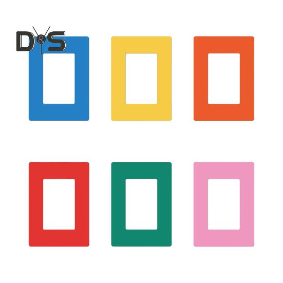 6/12 шт. Магнитная фоторамка на холодильник магнит картина искусство живопись плакат витрина рамка домашний офис украшение на холодильник ПВХ фото держатель