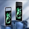 Аниме Genshin Impact Чехол для Samsung Galaxy Z Flip 4 5G Прозрачный жесткий чехол для мобильного телефона ZFlip Clear PC Luxury Shell Coque