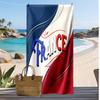 Пляжное полотенце с принтом France Football, быстросохнущее, супервпитывающее, мягкое банное полотенце для плавания, пляжа, путешествий, сувенир, подарок