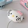 Music Kitty Cat Cartoon Headphone Case For Airpods Pro 3 1 4 3 2 Pro with Charm Headset Cases Airpod Pro2 3 Funda