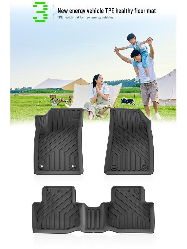 MG5 (2021-2025) Водонепроницаемые, грязезащитные коврики на пол из ТПЭ и индивидуальные вкладыши в багажник