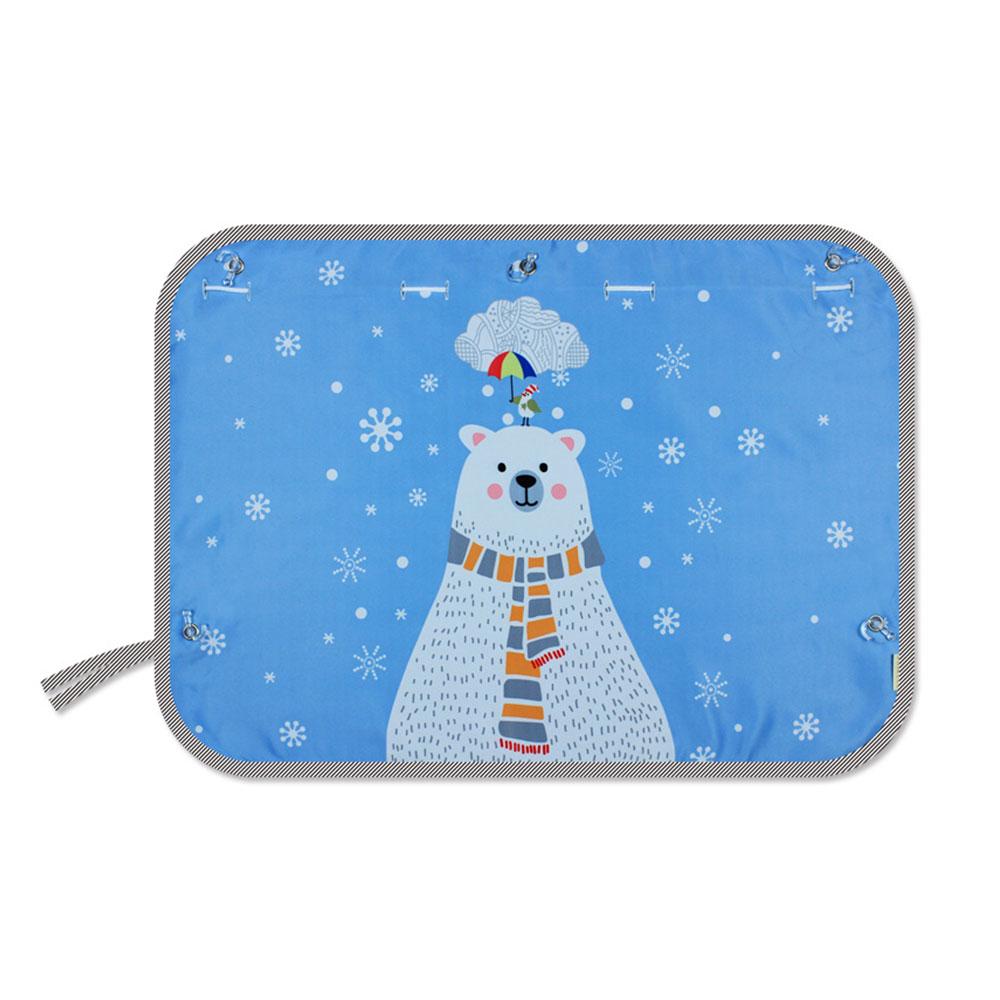 1 шт. Универсальная шторка-накладка на боковое окно автомобиля, шторка, солнцезащитный козырек на окно, защита для детей, милые мультяшные машинки