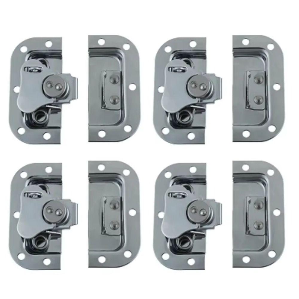 4Pcs Security Lock Flight Case Lock Spring Loaded Air Box Lock  Road Flight Case