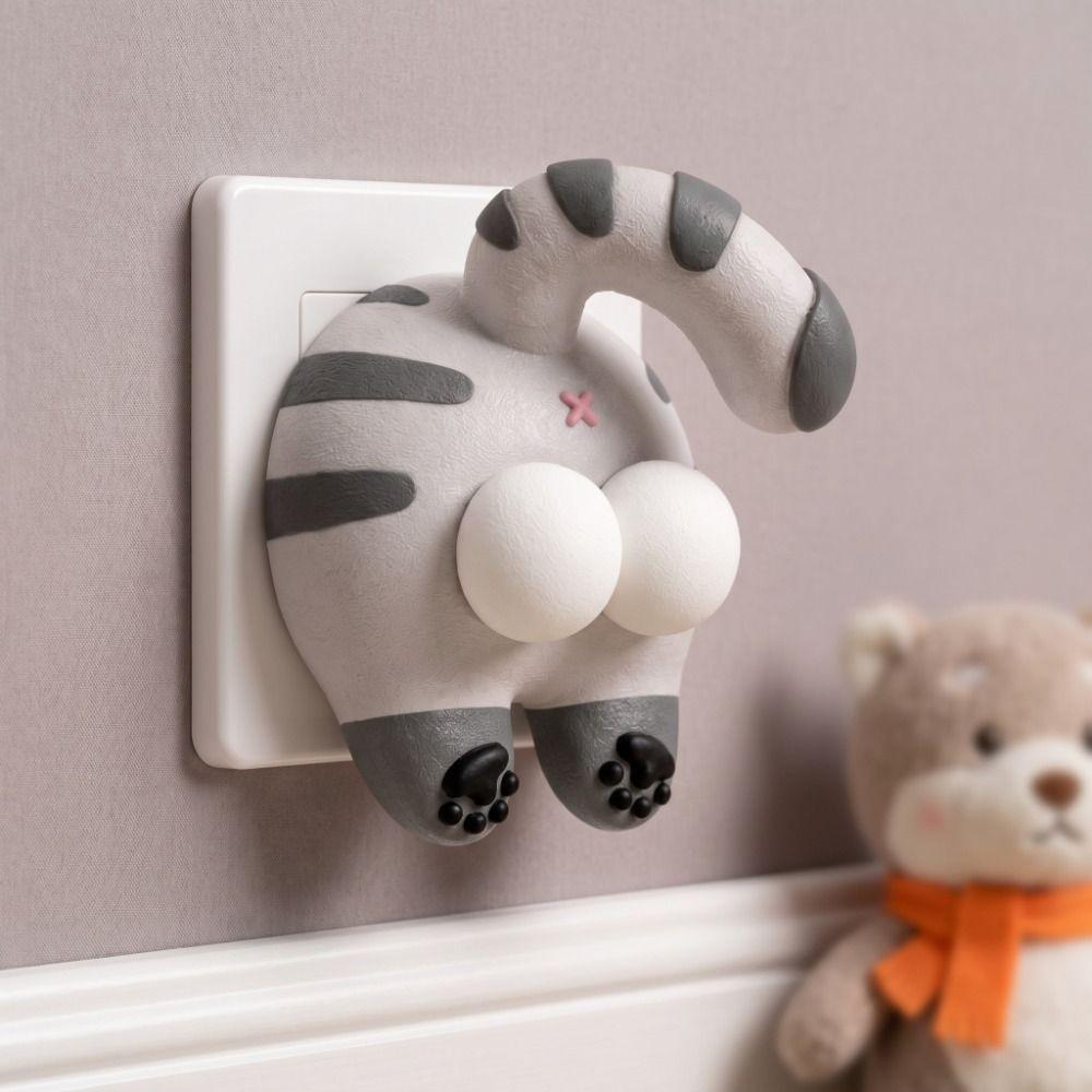 3D Printed Light Switch Guard Covers Creative Switch Frame Cover Children Bedroom