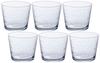 ADERIA Glass Clear Curacao Free Cup 220 мл Набор из 6 шт. Сделано в Японии B-6415